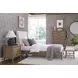 Olivia Sunkissed Beige Twin Upholstered Platform Bed