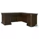 Jackson Turkish Coffee 72" L Shaped Desk and USB Charging