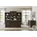 Jackson Turkish Coffee Workstation 3 Drawer Combo File Cabinet