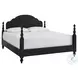 Caroline Soft Black Poster Bedroom Set