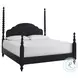 Caroline Soft Black Poster Bedroom Set