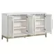 Astoria Pearl 84" Extendable Rectangular Dining Room Set