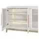 Astoria Pearl 4 Door Sideboard with LED