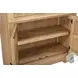 Chateau Philippe Cognac 2 Glass Door Bookcase with LED Lighting