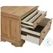 Chateau Philippe Cognac Workstation 3 Drawer Combo File Cabinet