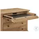 Chateau Philippe Cognac Workstation 3 Drawer Combo File Cabinet