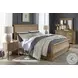 Chateau Philippe Cognac Queen Sleigh Bed with USB Charging