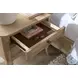 Chateau Philippe Cognac Cabriole 2 Drawer Nightstand