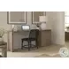 Lyndon Light Cashmere 75" Console with Fireplace