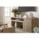 Lyndon Light Cashmere 75" Console with Fireplace