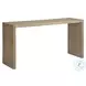 Lyndon Light Cashmere Rectangular Nesting Sofa Table with Stools