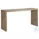Lyndon Light Cashmere Rectangular Nesting Sofa Table with Stools