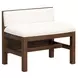 Channing Harvest Cherry 1 Drawer Nightstand with Stool