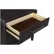 Ambrose Obsidian Mist 3 Drawer Nightstand
