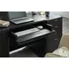 Rylan Dark Roast 66" Executive Desk with USB Charging