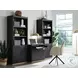 Rylan Dark Roast Workstation 3 Drawer Combo File Cabinet