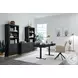 Rylan Dark Roast Workstation 3 Drawer Combo File Cabinet