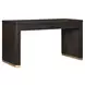 Rylan Dark Roast 60" Writing Desk