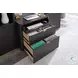 Rylan Dark Roast Workstation 3 Drawer Combo File Cabinet