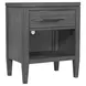 Preston Urbane Gray 1 Drawer Nightstand