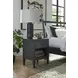 Preston Urbane Gray 1 Drawer Nightstand