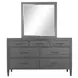 Preston Urbane Gray 7 Drawer Dresser