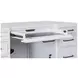 Norah Simply White 68" Executive Desk with USB Charging