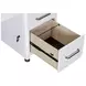 Norah Simply White 68" Executive Desk with USB Charging