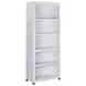 Norah Simply White 68" Executive Home Office Set with USB Charging