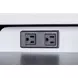 Norah Simply White Workstation 3 Drawer Combo File Cabinet
