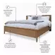 Maplewood Warm Maple King Low Profile Platform Bed