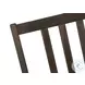 1304 Espresso And Dark Brown Slat Back Dining Chair Set of 2