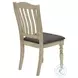 1392 Gray Upholstered Dining Chair Set Of 2