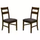 1396 Brown Dining Chair Set Of 2