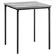 3828 Gray Square Accent Table