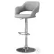 2363 Gray Hydraulic Lift Adjustable Bar Stool