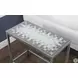 Gray Rectangular Accent Table