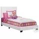 Twin White Panel Bed