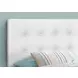 6002T White Twin Size Headboard