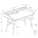 7542 Black 48" Computer Desk With Storage Hutch