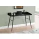 7542 Black 48" Computer Desk With Storage Hutch