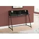 7544 Black 48" Computer Desk With Hutch