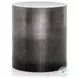 Cameron Ombre Antique Pewter End Table