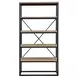 Magnolia Black Bookcase