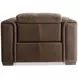 Billings Brown Leather Power Reclining Chair