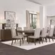 Garland Brown Upholstered Side Chair Set of 2