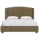 Harbor Camel King Upholstered Panel Bed