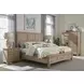 Cambridge Modern Khaki Liv360 3 Drawer Nightstand with LED