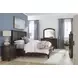 Cambridge Cracked Pepper Liv360 3 Drawer Nightstand with LED