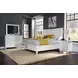 Cambridge White Liv360 3 Drawer Nightstand with LED